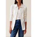 Top cuello camisero