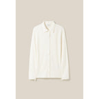 Top cuello camisero