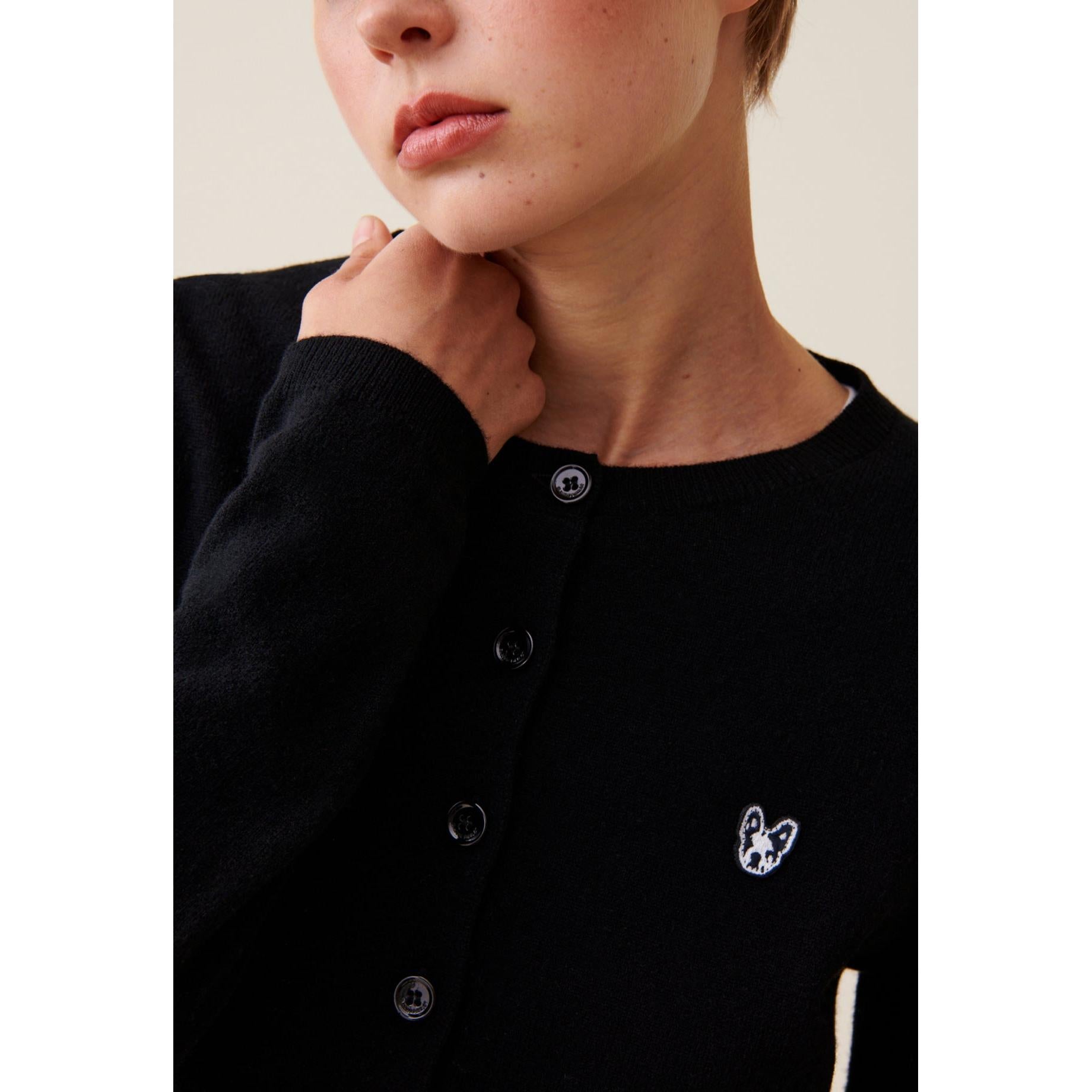 Claudie Pierlot - Cardigan Jean Toto Laine