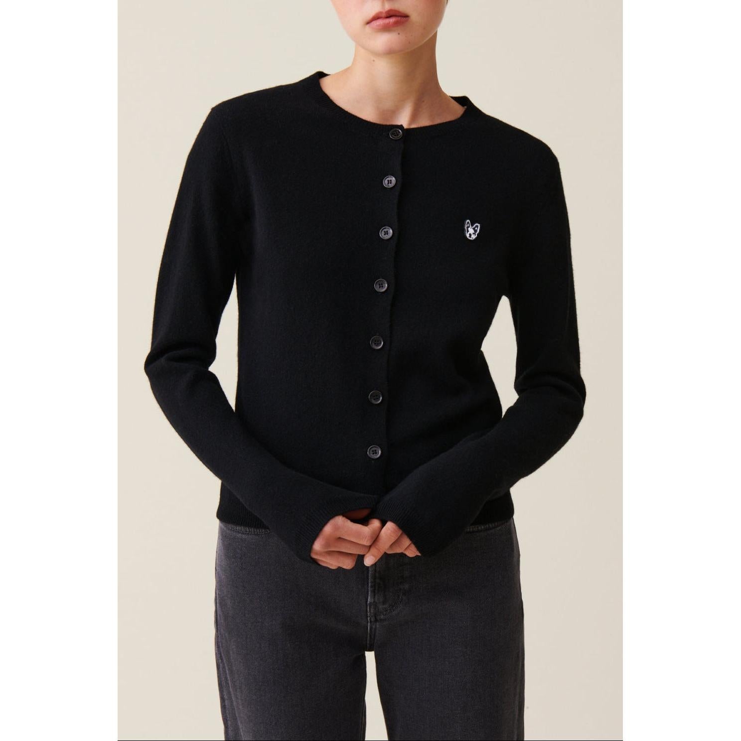 Claudie Pierlot - Cardigan Jean Toto Laine