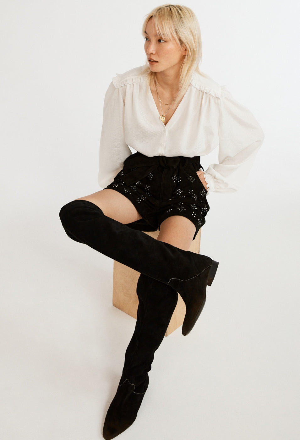 Claudie Pierlot - Citrus Shirt - Ivory