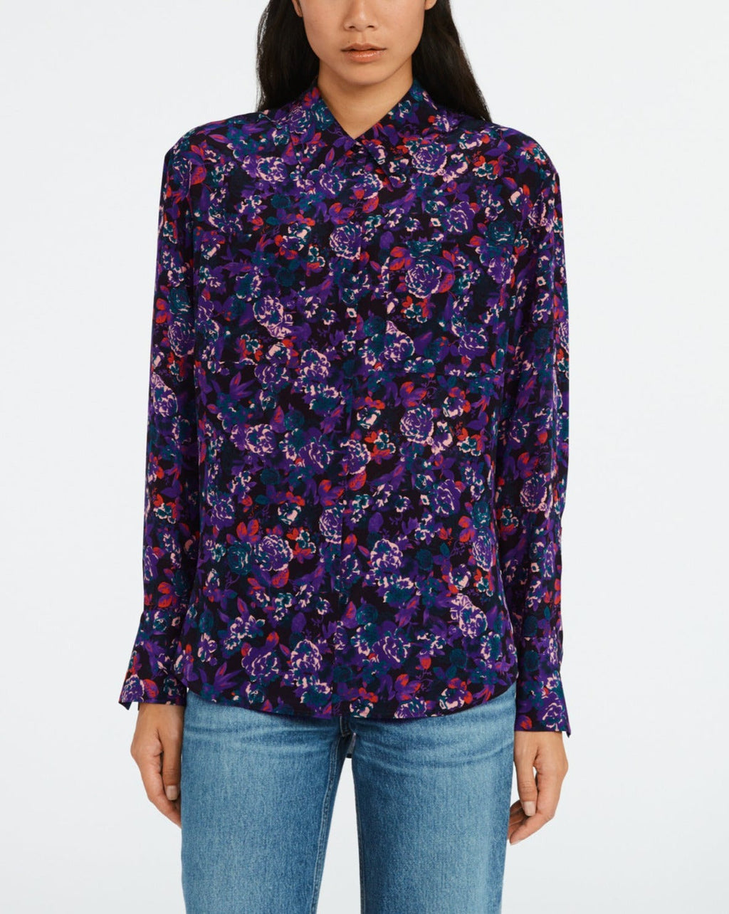 Claudie Pierlot - Chemise - Cardinal - Print Fonce