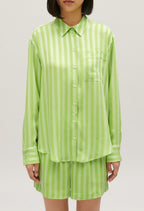 Claudie Pierlot - Chemise - Calissi Rayures - Matcha
