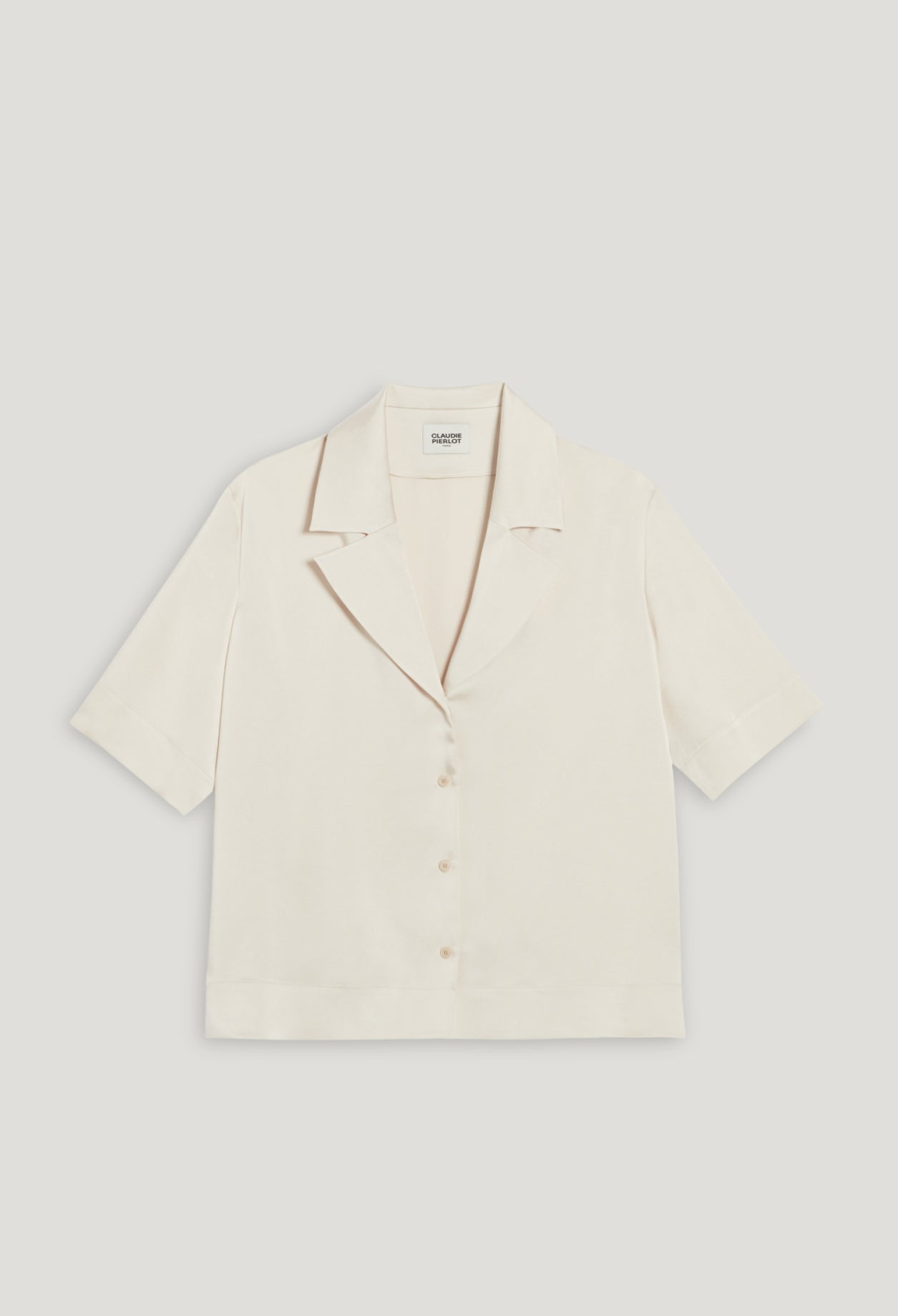 Camisa - Curiosite - Beige Hielo