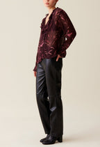 Chemise - Colly Feuille - Print Fonce