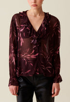 Chemise - Colly Feuille - Print Fonce