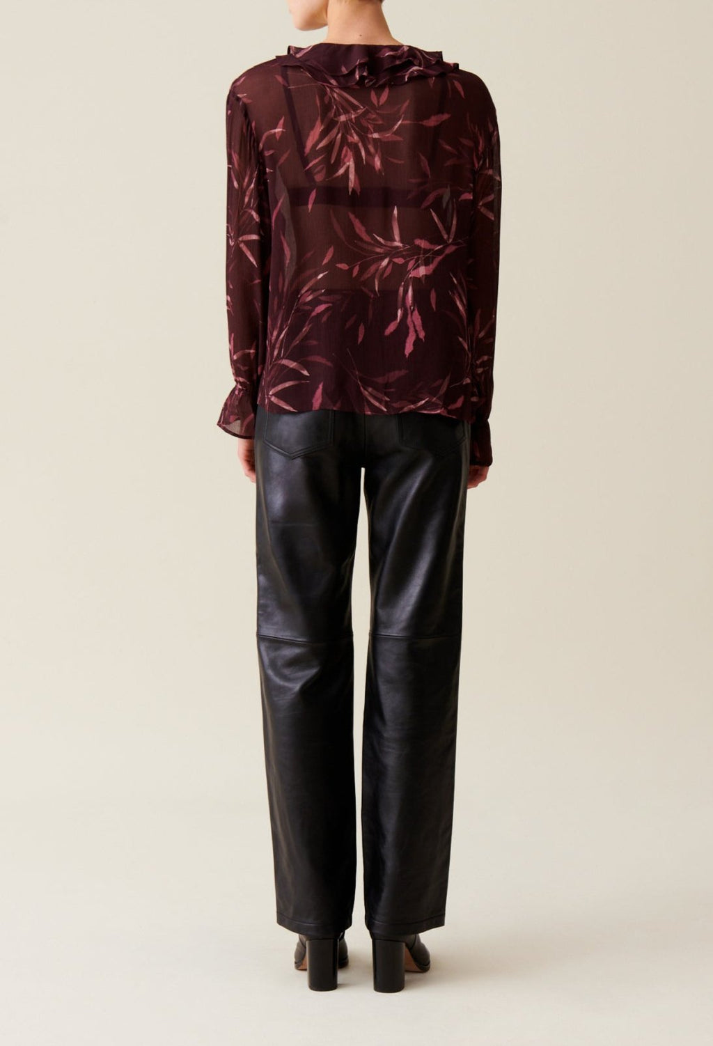 Chemise - Colly Feuille - Print Fonce