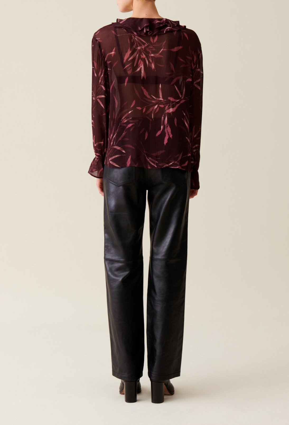 Chemise - Colly Feuille - Print Fonce