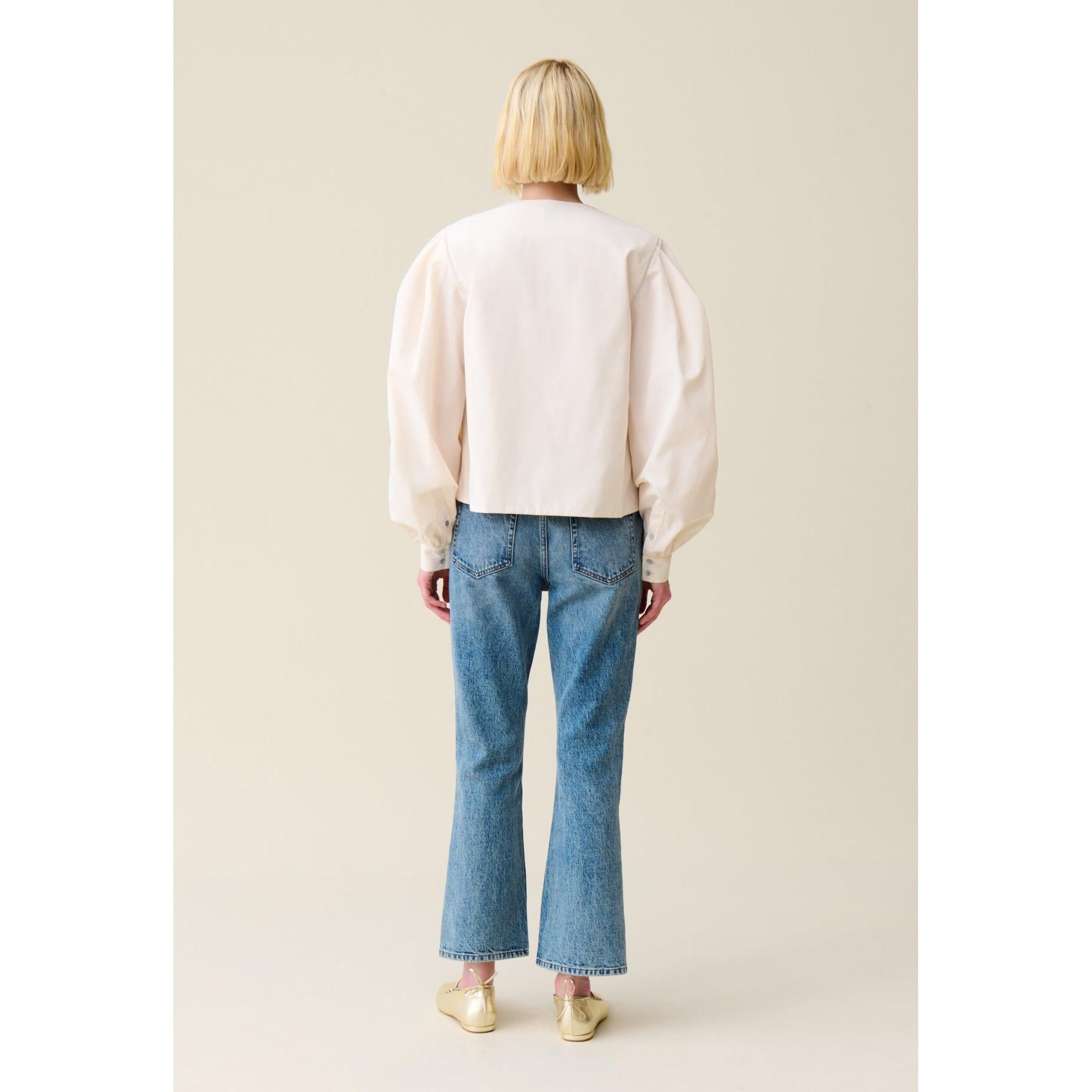 Blusa Cuello En V Para Anudar