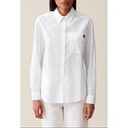 Claudie Pierlot - Chemise Jean Toto Blanche