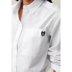 Claudie Pierlot - Chemise Jean Toto Blanche