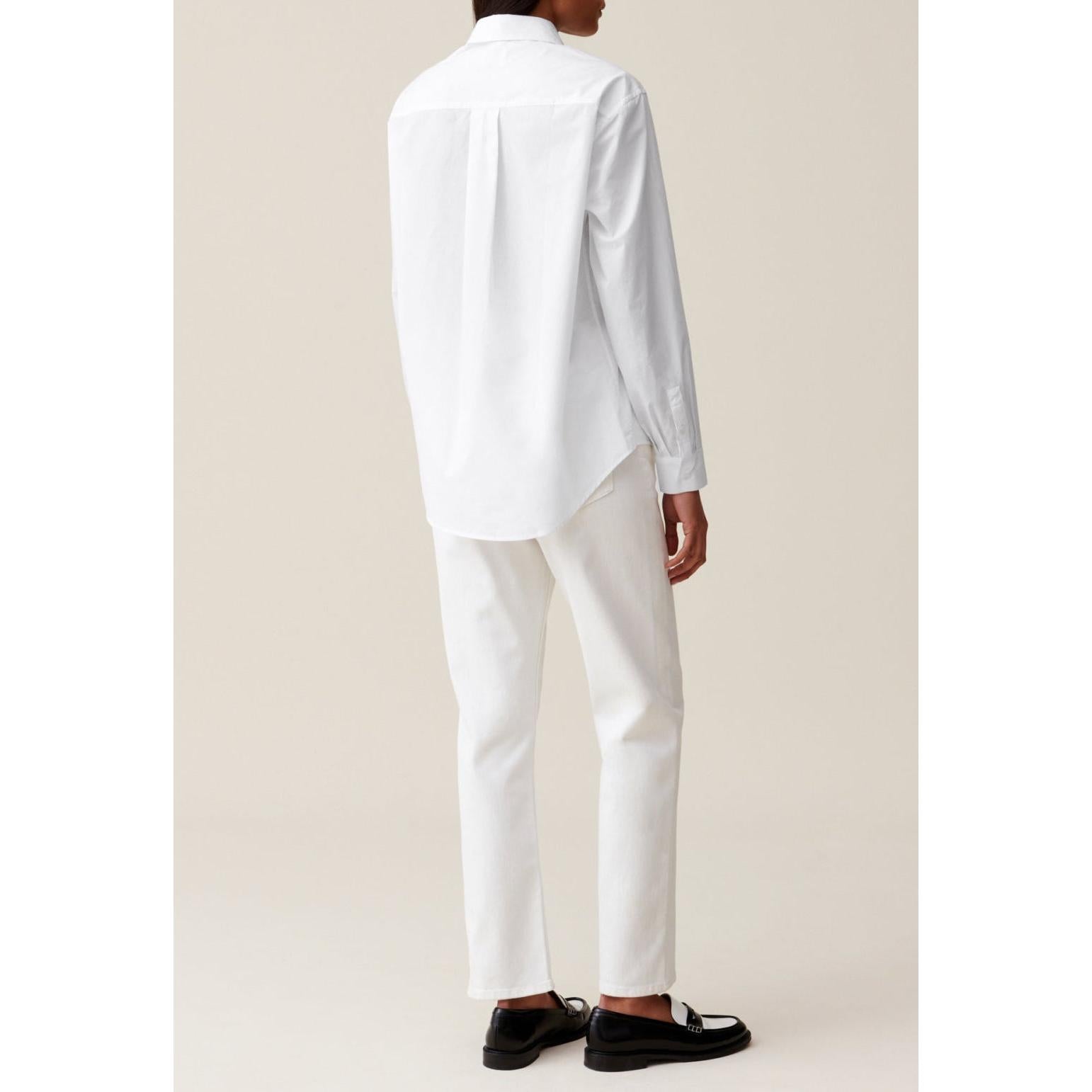 Claudie Pierlot - Chemise Jean Toto Blanche