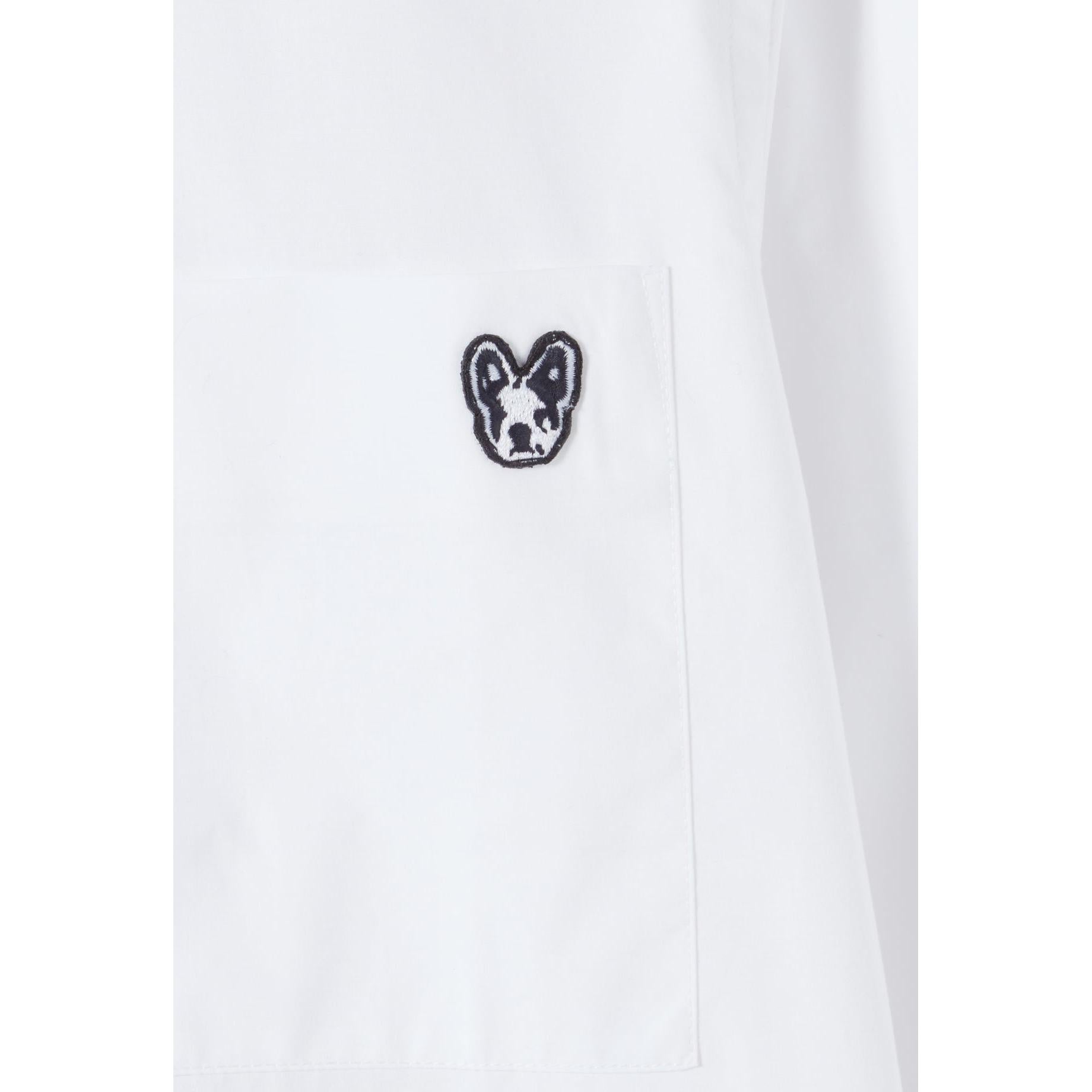 Claudie Pierlot - Chemise Jean Toto Blanche