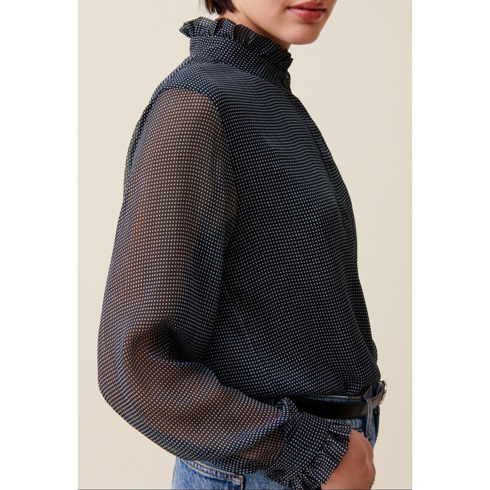 Chemise Fluide Petits Carreaux
