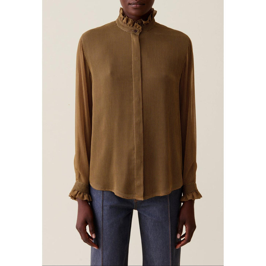 Chemise Fluide Petits Carreaux