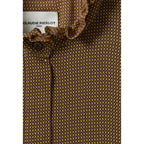 Camisa Fluida Cuadros Pequeños