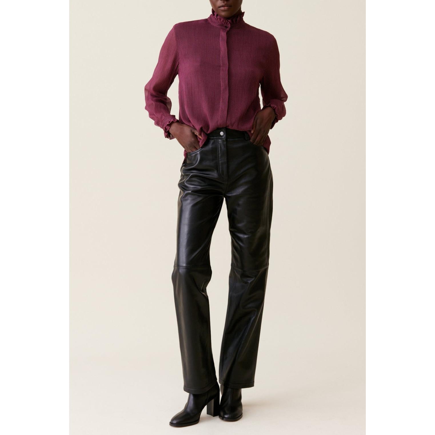 Claudie Pierlot - Chemise Fluide Petits Carreaux
