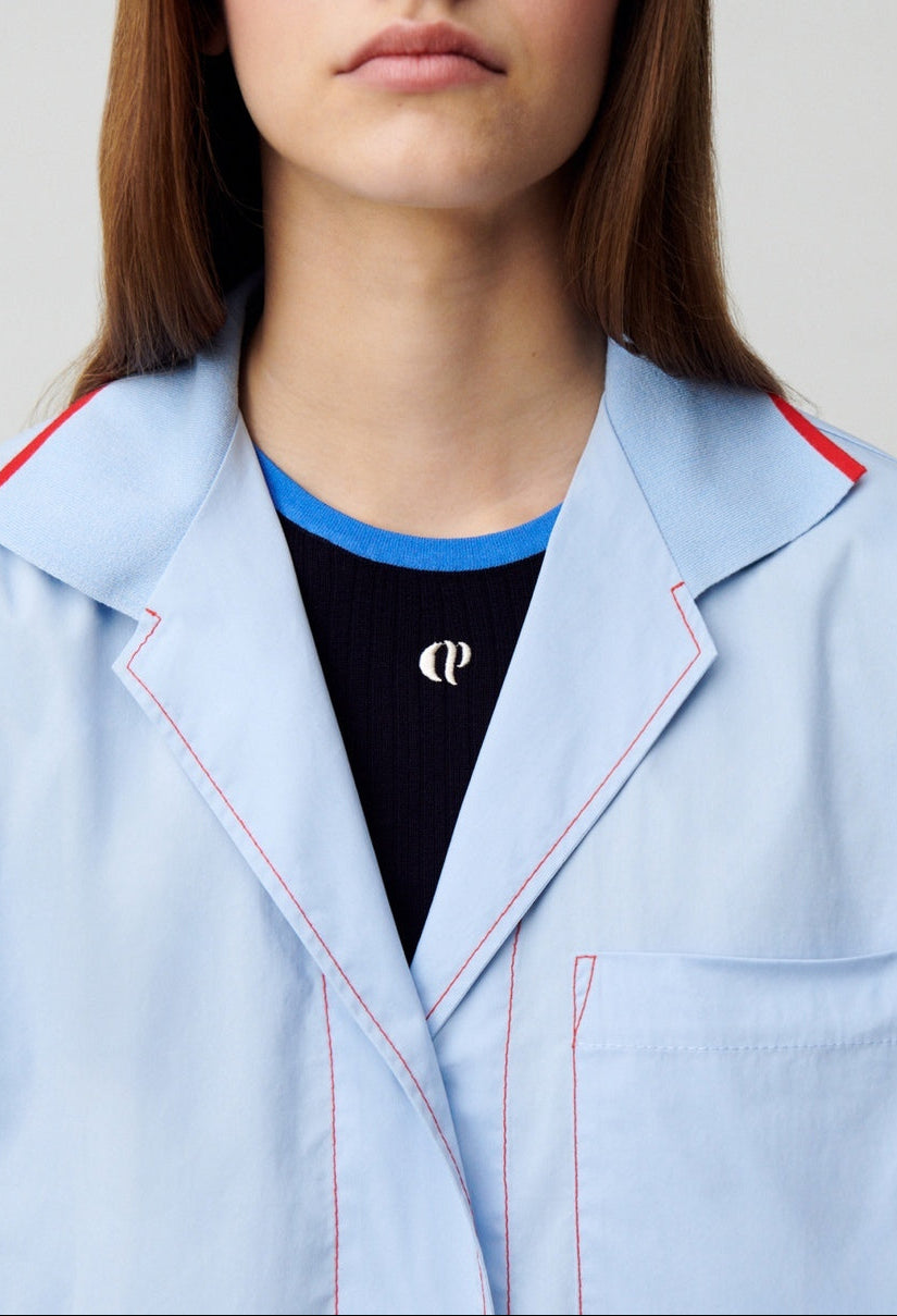 Camisa Chiara Azul Cielo