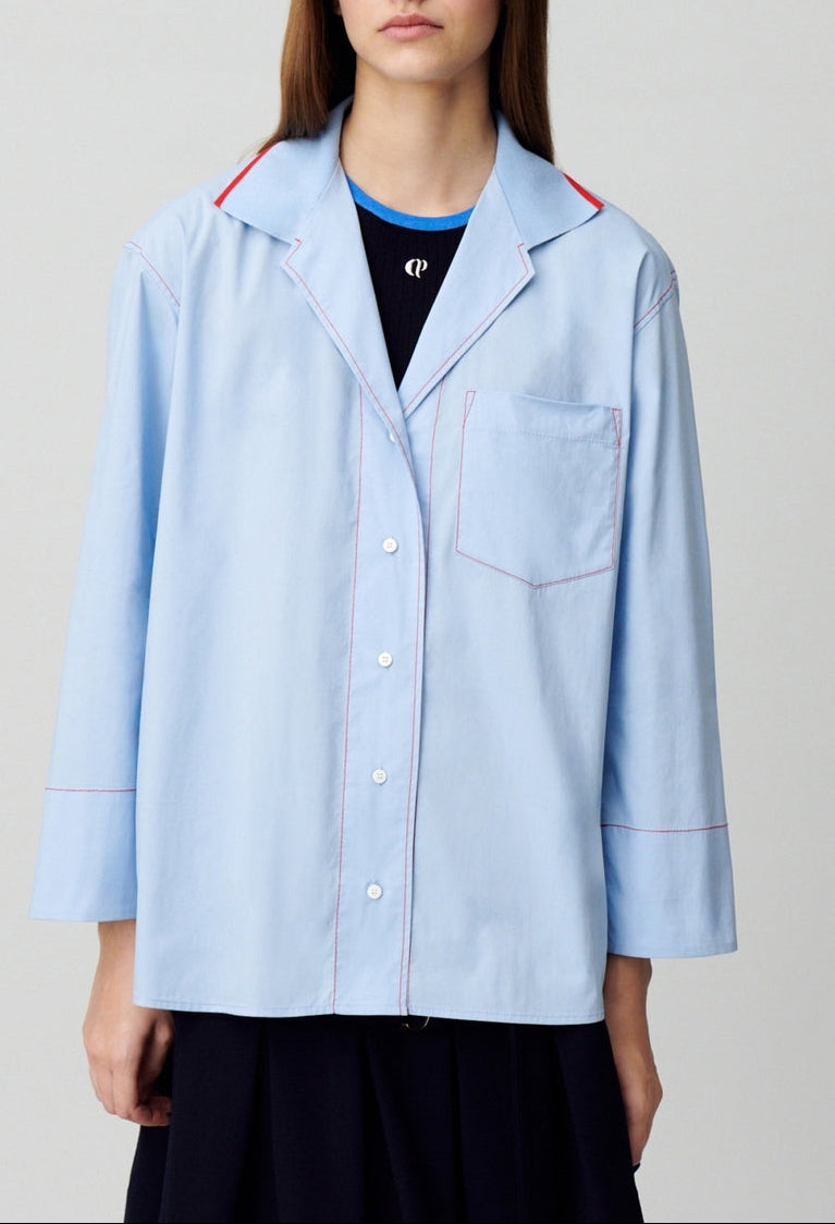 Camisa Chiara Azul Cielo