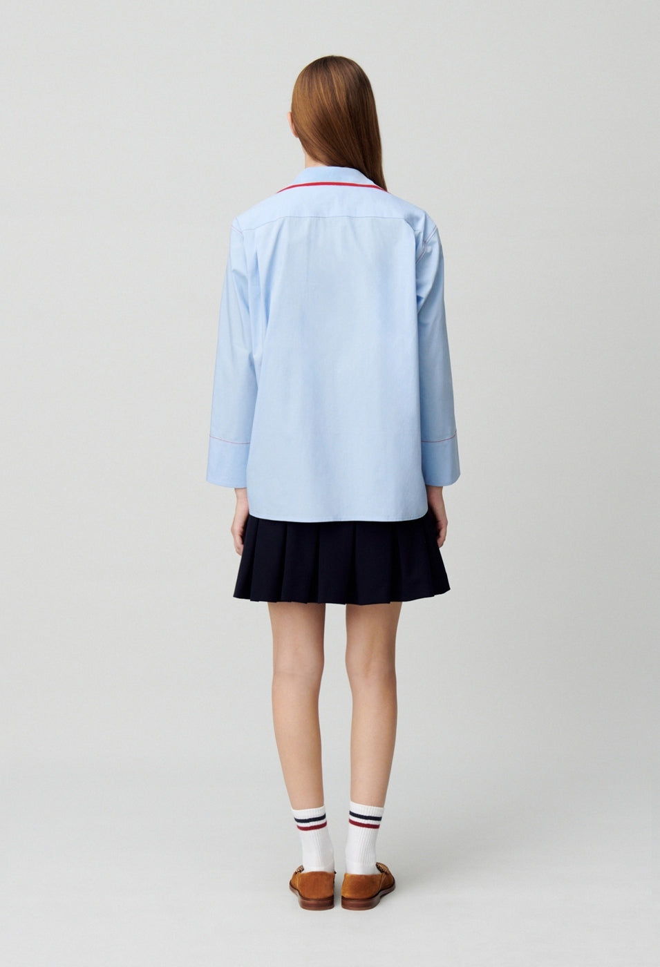 Camisa Chiara Azul Cielo