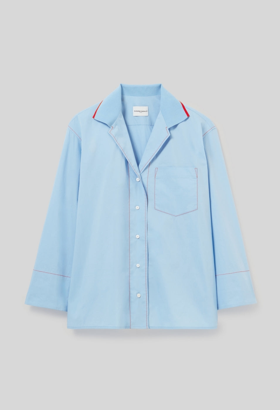 Camisa Chiara Azul Cielo