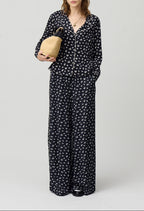 Camisa Curiositapetitesfleurs Print Fonce
