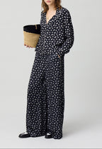 Camisa Curiositapetitesfleurs Print Fonce