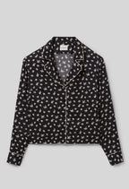 Camisa Curiositapetitesfleurs Print Fonce