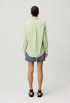 Chemise Calissonrayuresvertes Bicolore
