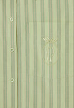 Chemise Calissonrayuresvertes Bicolore