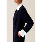 Claudie Pierlot - Combinaison Bi-Matière Marine