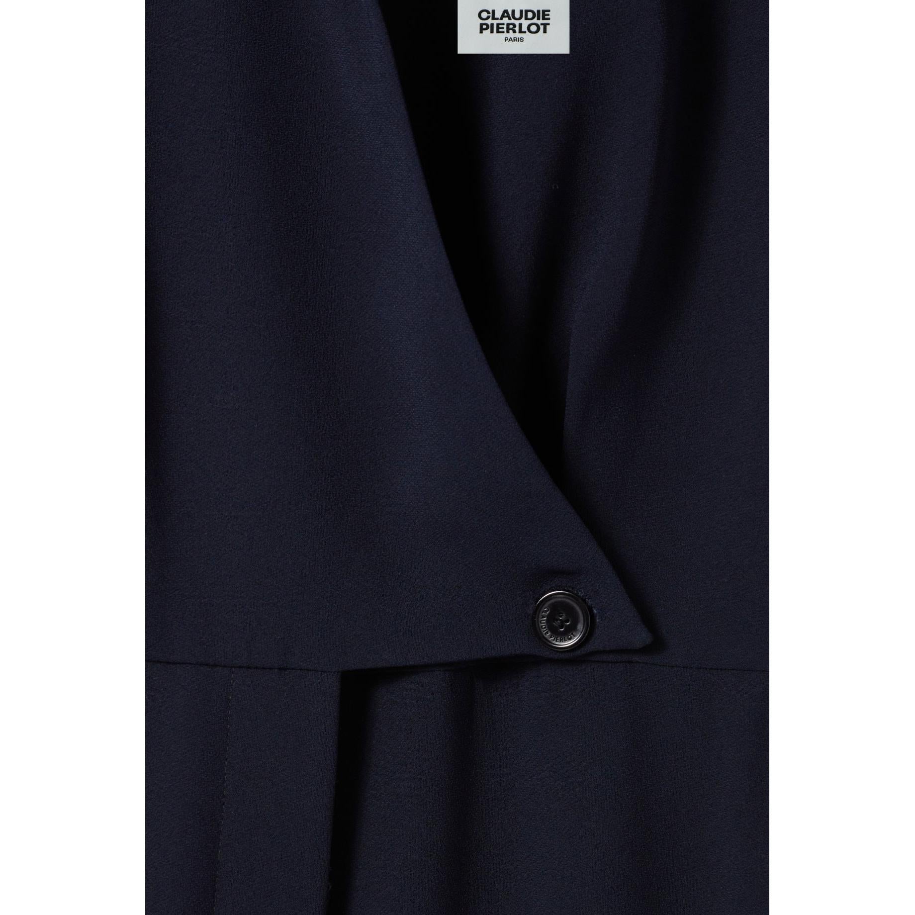 Claudie Pierlot - Combinaison Bi-Matière Marine