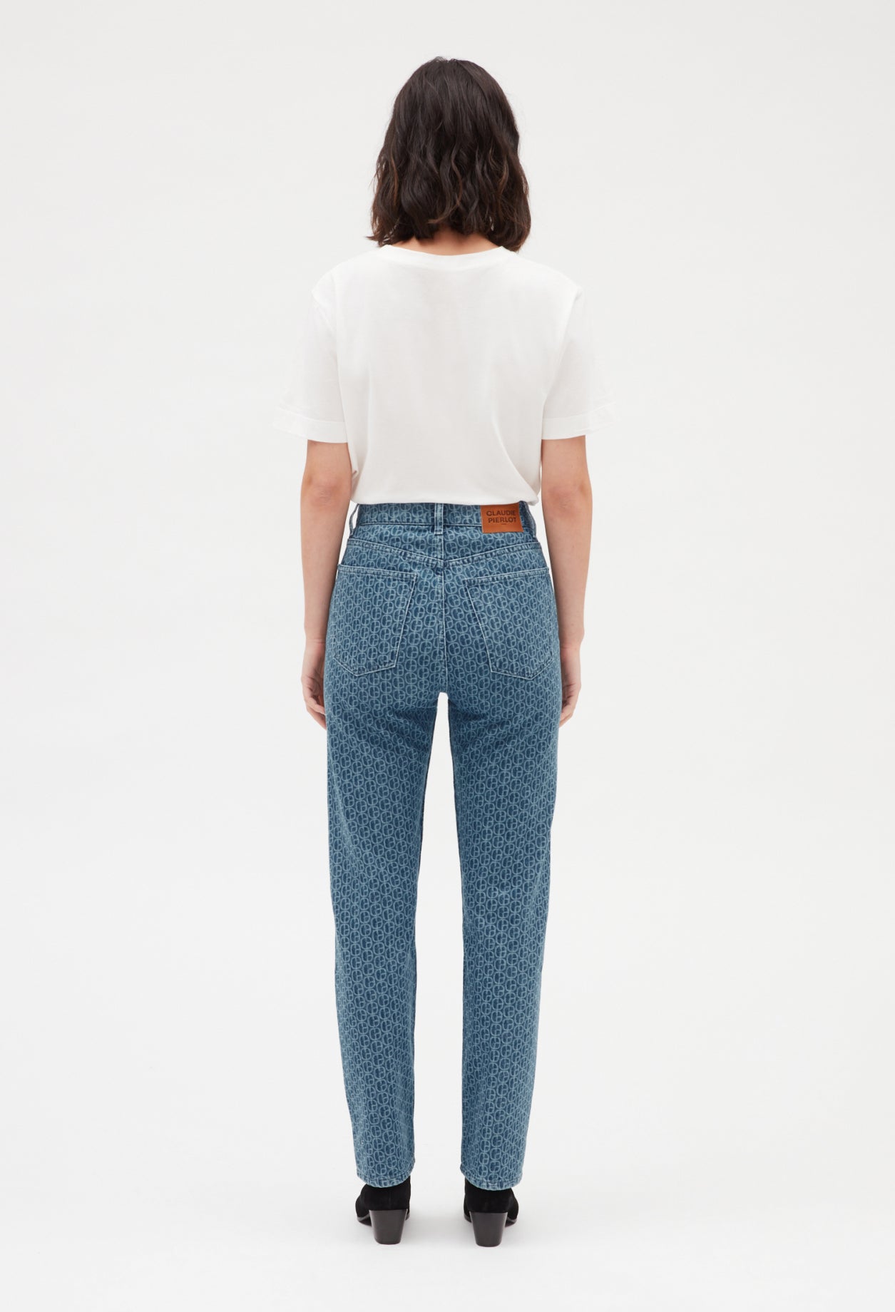 Claudie Pierlot - Jean - Paros - Denim Mid Blue