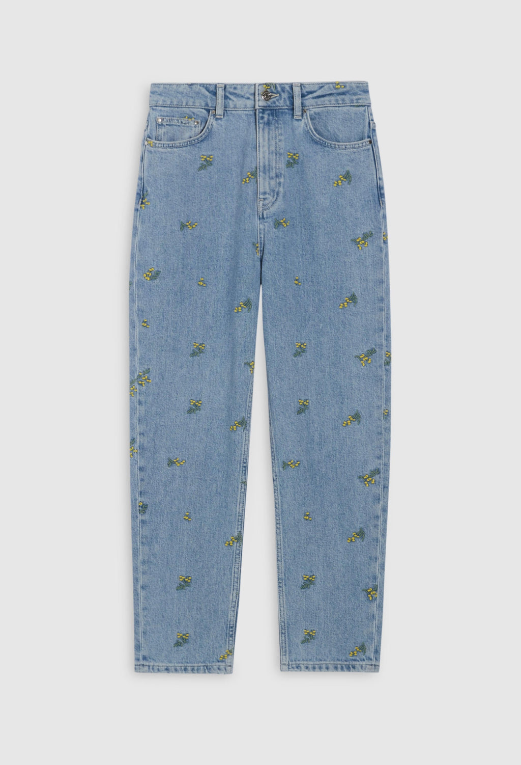 Claudie Pierlot - Jean Palomabrode - Denim Very Light Blue