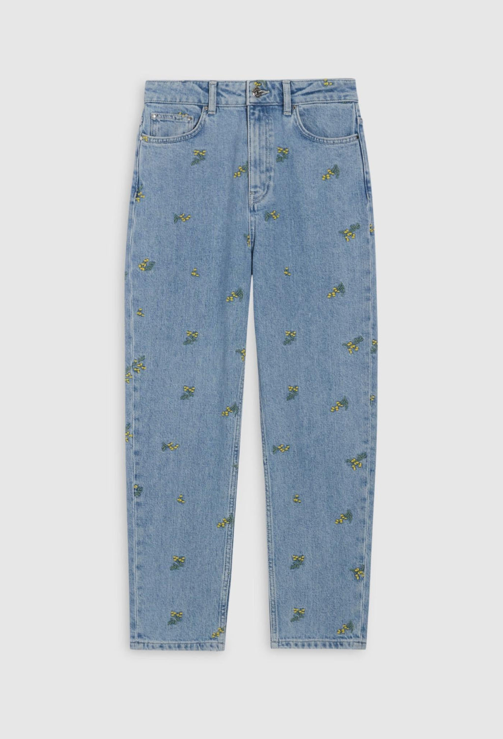 Claudie Pierlot - Jean Palomabrode - Denim Very Light Blue