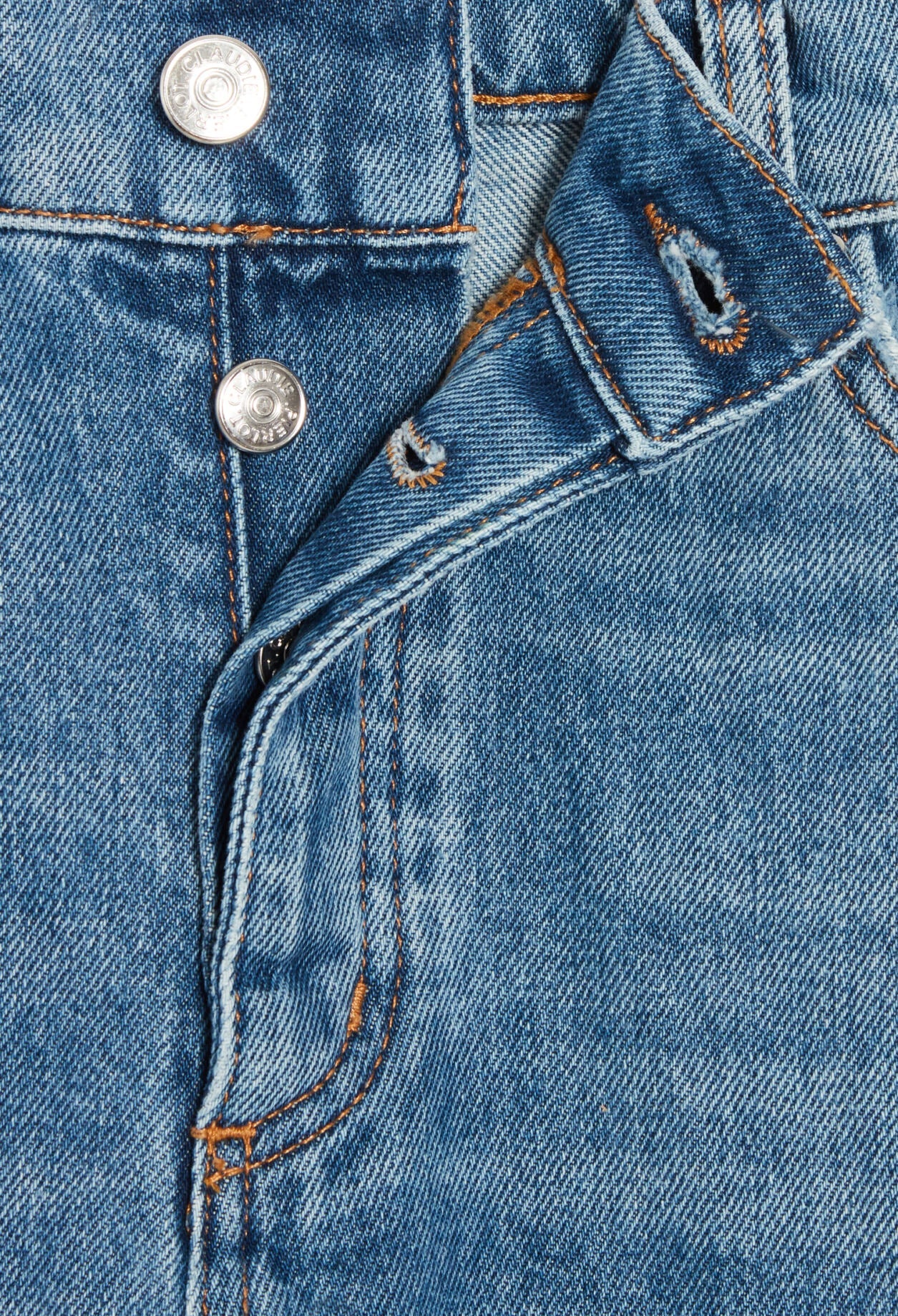 Claudie Pierlot - Jean - Planetebleu - Denim Mid Blue