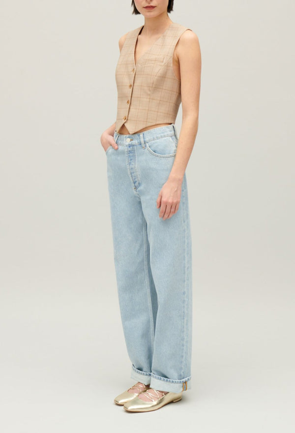 Claudie Pierlot - Jean - Jeanlouis - Denim Very Light Blue