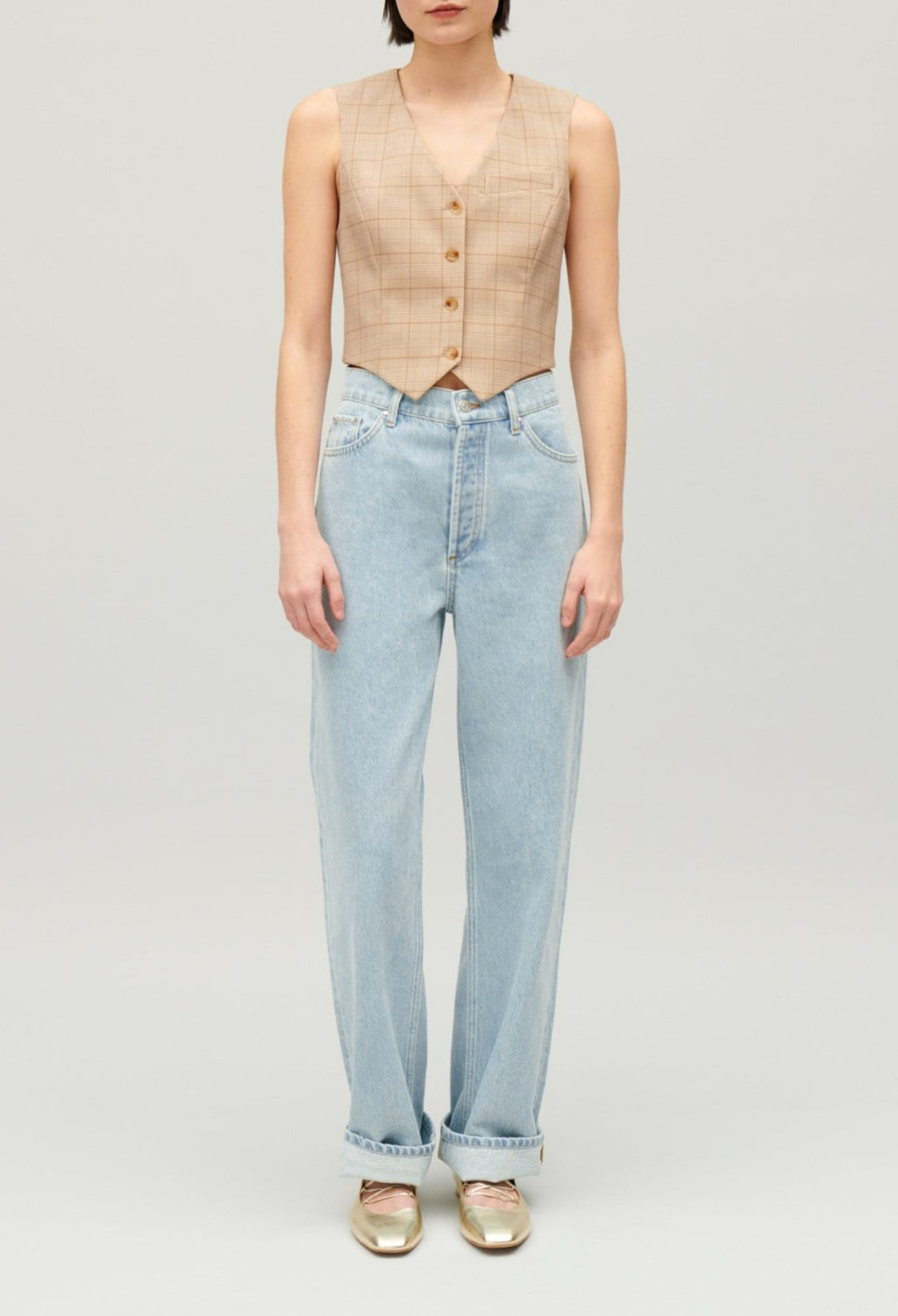Claudie Pierlot - Jean - Jeanlouis - Denim Very Light Blue