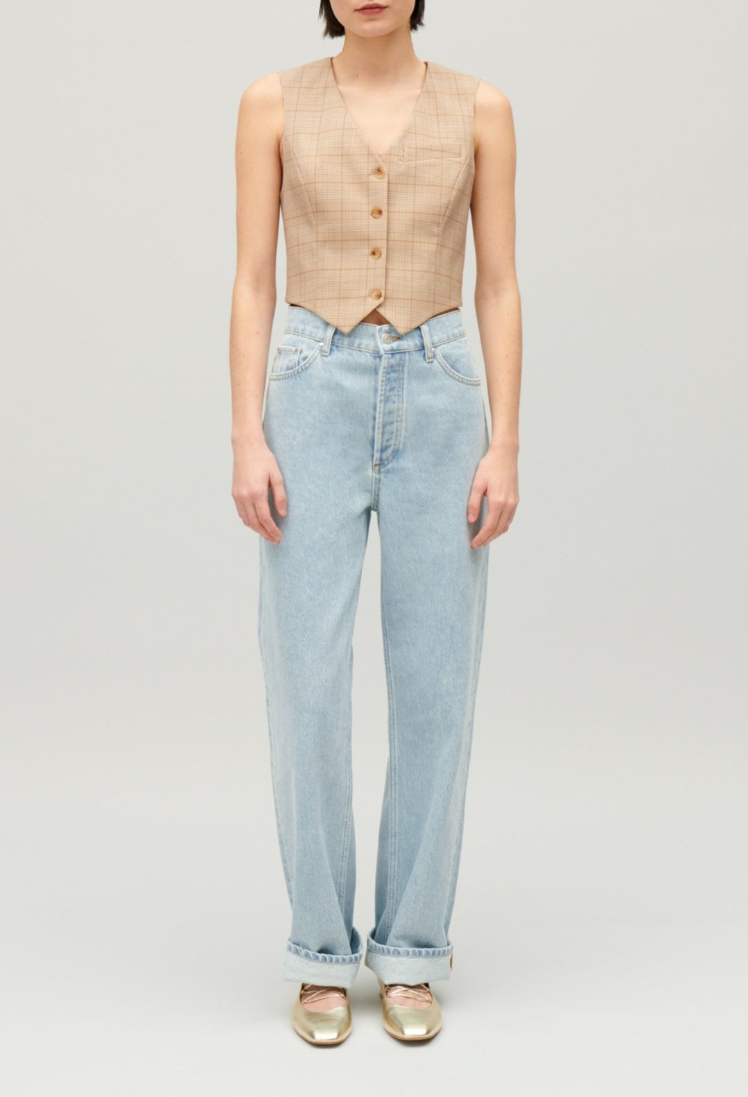 Claudie Pierlot - Jean - Jeanlouis - Denim Very Light Blue