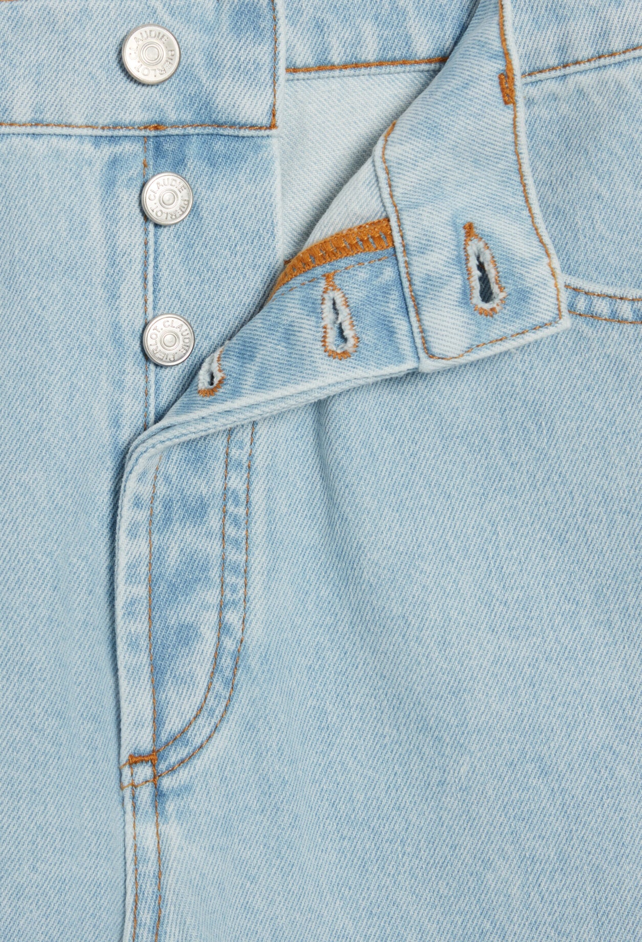 Claudie Pierlot - Jean - Jeanlouis - Denim Very Light Blue