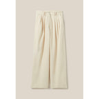 Claudie Pierlot - Pantalón Denim Ancho Plisado