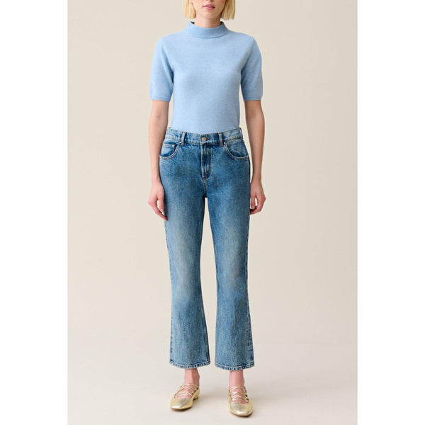 Claudie Pierlot - Jean Louis Flare Denim Clair