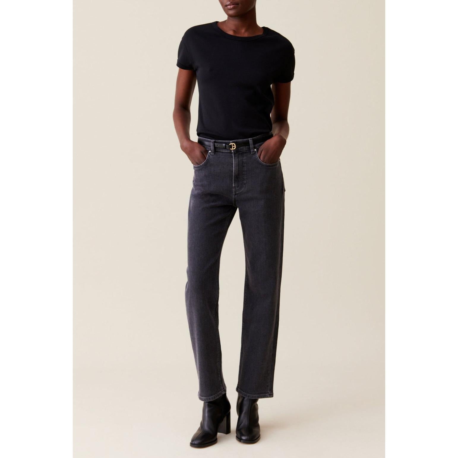 Claudie Pierlot - Jean Toto Slim Gris Anthracite