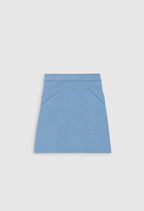 Claudie Pierlot - Jupe Maille - Mac - Bleu