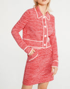 Claudie Pierlot - Jupe Maille - Mac - Bicolore