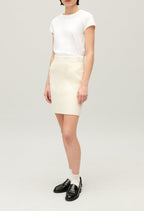 Claudie Pierlot - Jupe Maille - Mac Bis - Ivoire