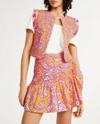 Claudie Pierlot - Jupe C&T - Sister Bis - Print Fonce