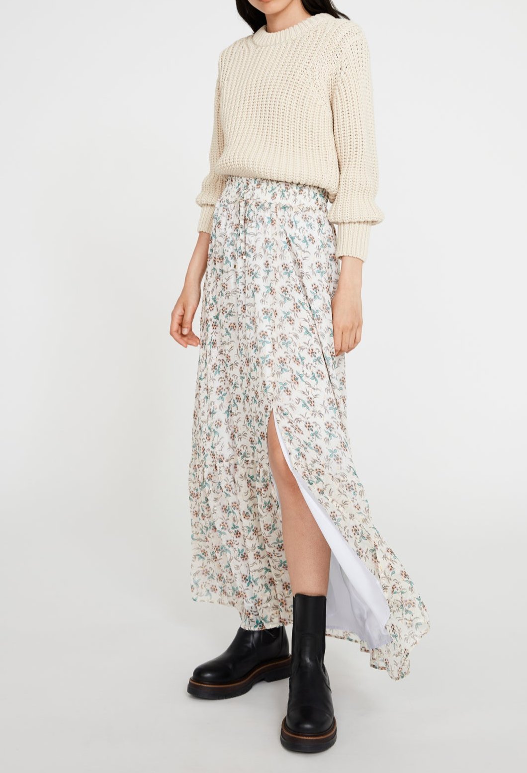 Claudie Pierlot - Jupe C&T - Saly - Print Clair