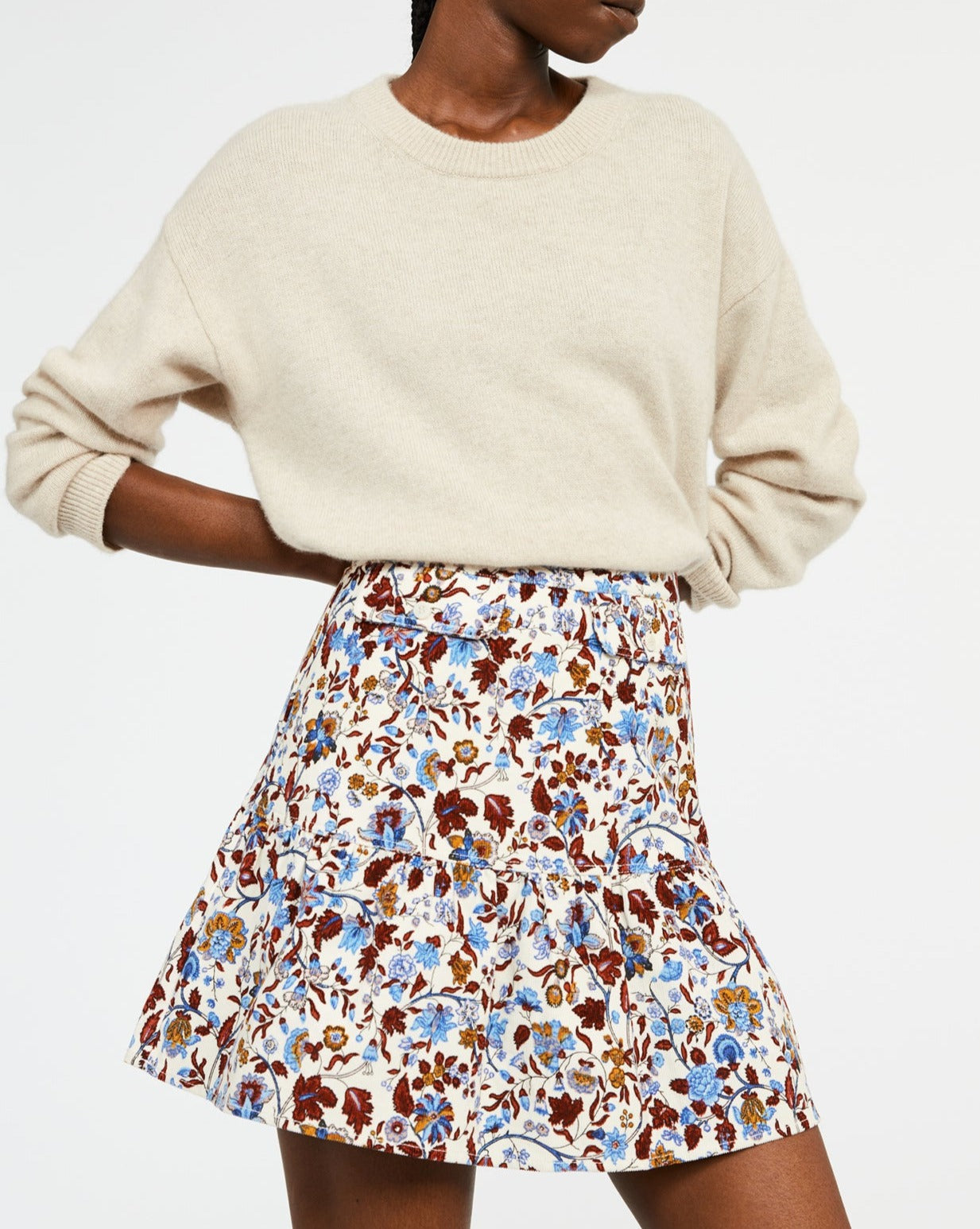 Claudie Pierlot - C&T Skirt - Selmi - Print Clair