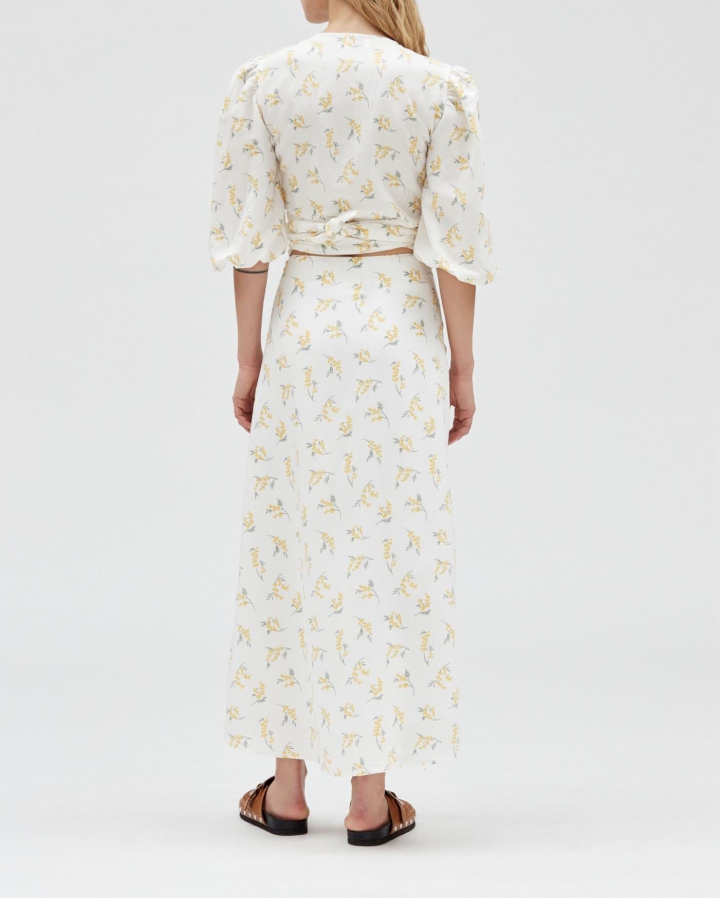 Falda C&T - Sapinmimosa - Estampado ligero